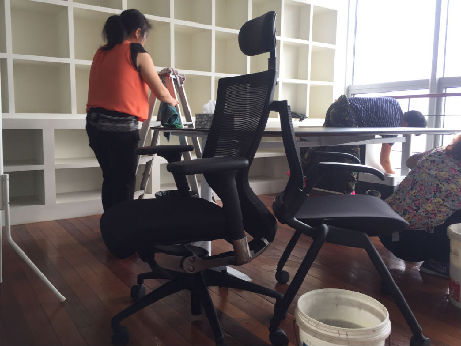 昆山市办公室清洁案例