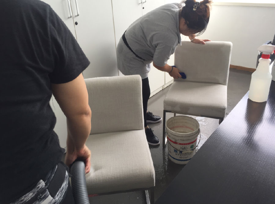 昆山市沙发清洗案例