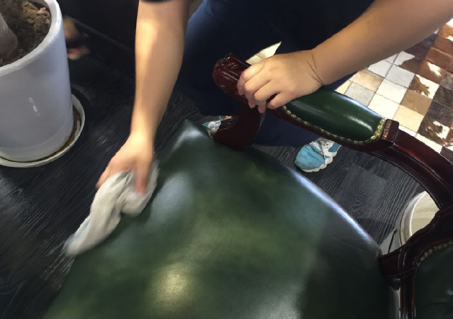 昆山市家具清洗案例